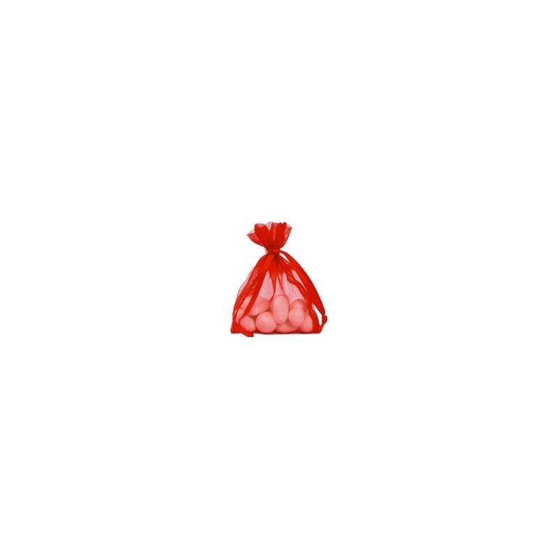10 Sachets organdi, uni rouge, 7.5 x 10 cm 10 Sachets organdi, uni rouge, 7.5 x 10 cm