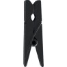 12 pinces bois noir, dimension 3.5 cm 12 pinces bois noir, dimension 3.5 cm