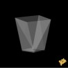 25 Verrines diamond, transparent, 100 cl  25 Verrines diamond, transparent, 100 cl