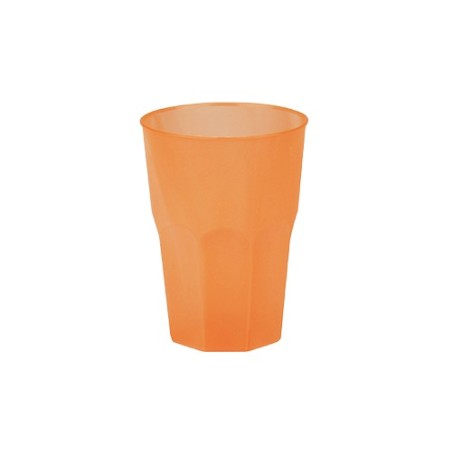 20 Bicchieri caipirina mojito plastica PP, arancione