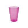 20 Verres à caipiriña, mojito, plastique PP, fuchsia