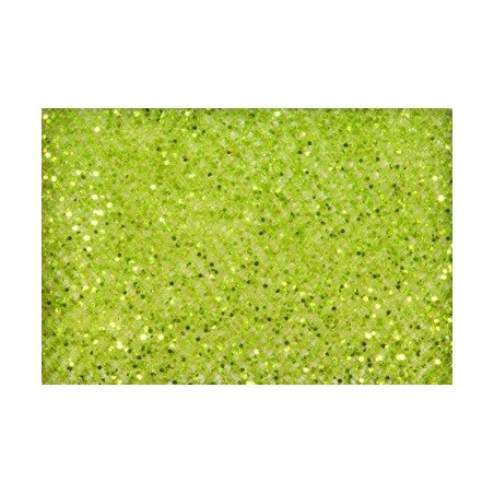 Rouleau de tulle pailleté 29 cm / 5 mètres, menthe
