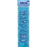 Bannière anniversaire bleu brillante, 3.6 mètres - "Happy 100"  Bannière anniversaire bleu brillante, 3.6 mètres - "Happy 100"