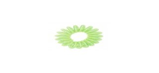 12 Bracelets ressorts, plastique, vert