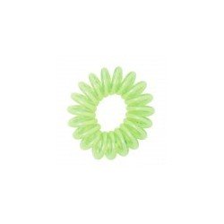 12 Bracelets ressorts, plastique, vert