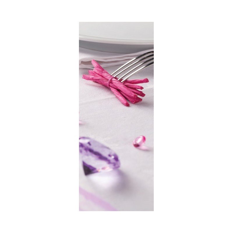 6 fasci di corda, 7,5 cm, fucsia