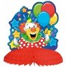 1 Clown centre de table, hauteur 23 cm ø 20 cm