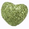 30 cuori glitterati anice, ø 3 cm 30 cuori glitterati anice, ø 3 cm