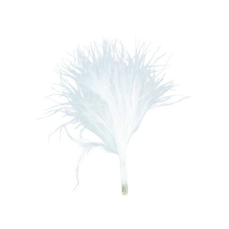 Sachet de 20 plumes blanc Sachet de 20 plumes blanc