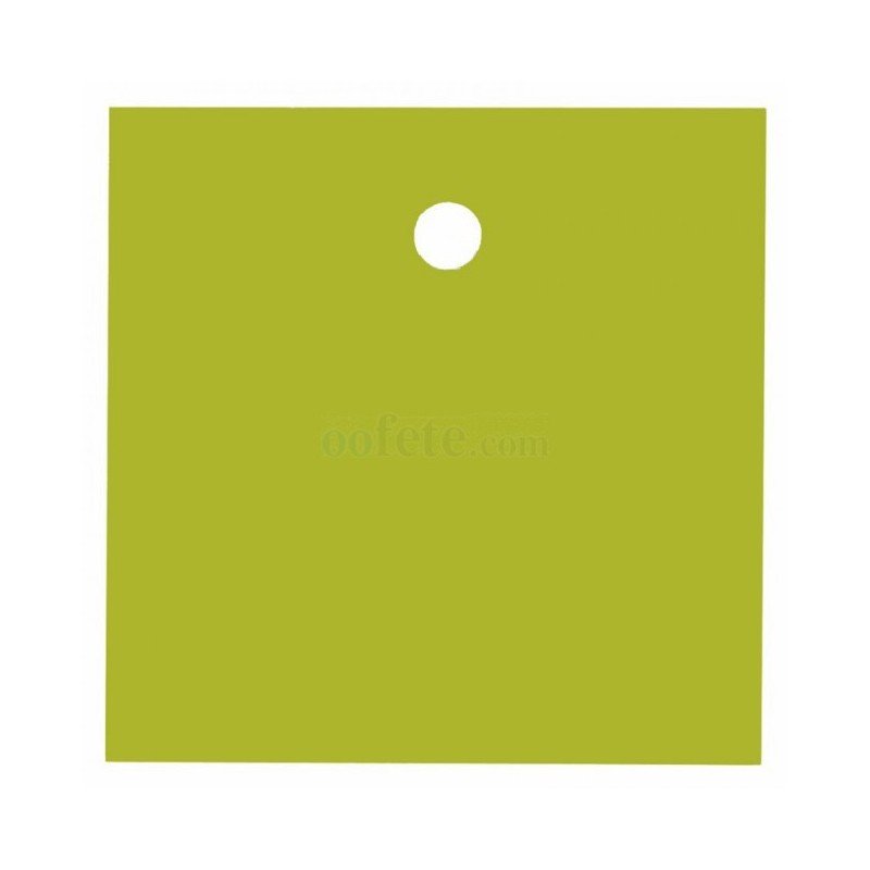 10 Marca posto, 4x4cm, kiwi
