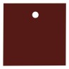 10 Quadratische Tischkartenhalter, Schokolade, 4 x 4 cm 10 Quadratische Tischkartenhalter, Schokolade, 4 x 4 cm