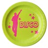 10 Assiettes, disco, vert, ø 22.5 cm 10 Assiettes, disco, vert, ø 22.5 cm