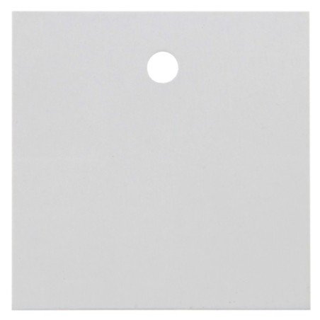 10 Quadratische Tischkartenhalter, weiss, 4 x 4 cm