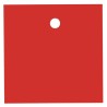 10 Marca posto, 4x4cm, rosso 10 Marca posto, 4x4cm, rosso