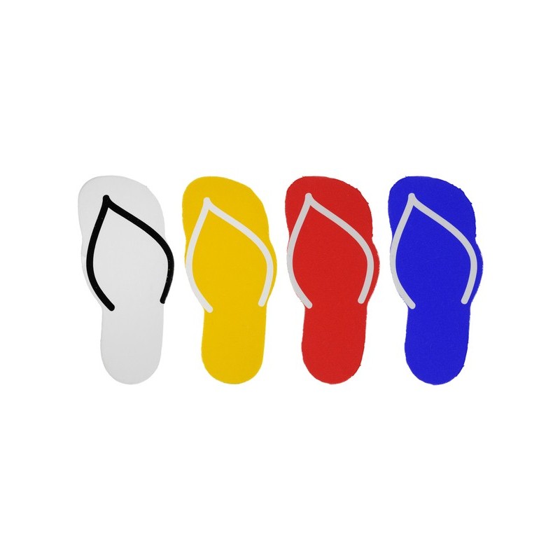 50 Flip Flop Konfetti, bunt, 1.8 x 4 cm