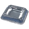 50 posacenere in alluminio, 12,5 x 12,5 cm, argento 50 posacenere in alluminio, 12,5 x 12,5 cm, argento