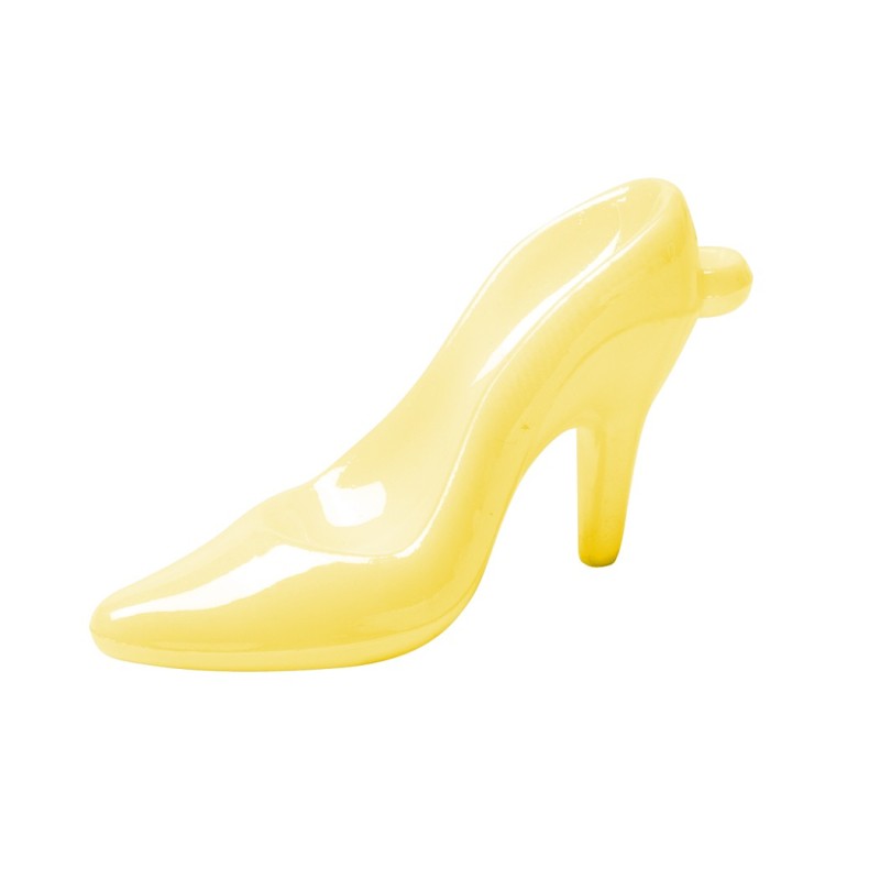 8 escarpins nacrés jaune 4,8 cm 8 escarpins nacrés jaune 4,8 cm