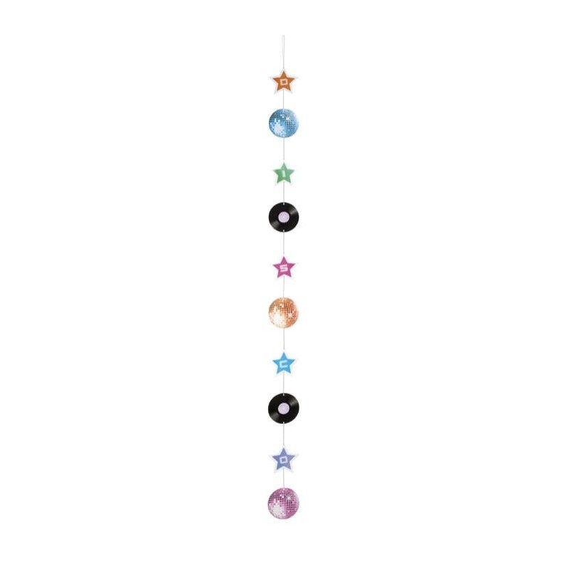 1 Hängedeko, Disko, 1,80 meter 1 Hängedeko, Disko, 1,80 meter
