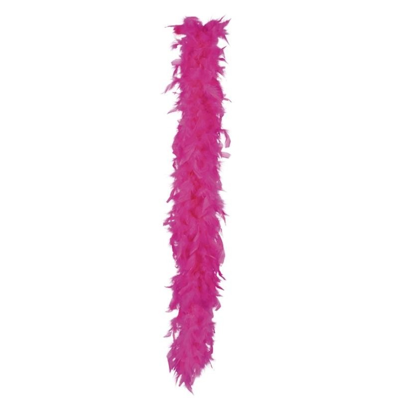 Boa en plumes, 1.80 mètres, 50 gr, fuchsia Boa en plumes, 1.80 mètres, 50 gr, fuchsia