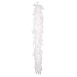 Boa piuma, 1,80 metri, 50 gr, bianco