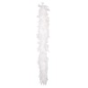 Boa en plumes, 1.80 mètres, 50 gr, blanc