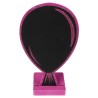 Marque-place ballon, paillettes, ardoise, fuchsia, 10 x 15 cm