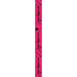  Geburtstag Band "Joyeux anniversaire", Fuchsie, 10 mm x 5 meter 