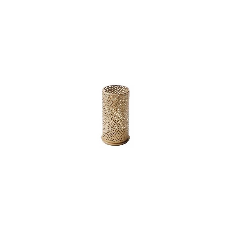 1 Bougeoir en métal Bliss Gold, 14 x 7.5 cm 1 Bougeoir en métal Bliss Gold, 14 x 7.5 cm