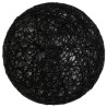 4 Boules coton, ø 5 cm, noir 4 Boules coton, ø 5 cm, noir