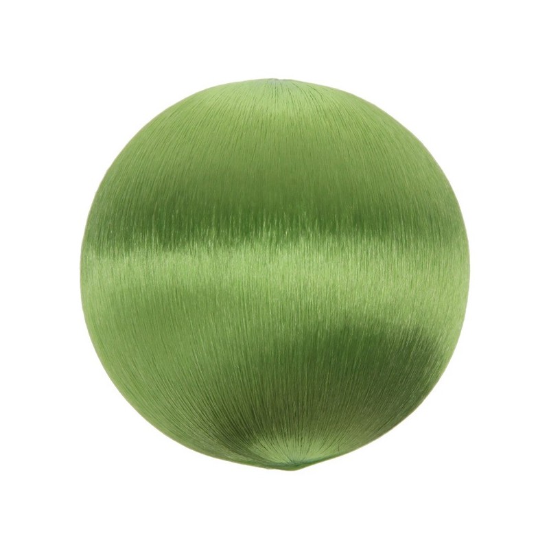 10 sfere di filo scintillanti, ø 4, 5 e 7 cm, verdi