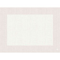 100 tovagliette Dunicel Linnea Bio 30x40cm bianco