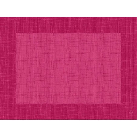 100 sets de table bio dunicel Linnea fuchsia 30x40cm 