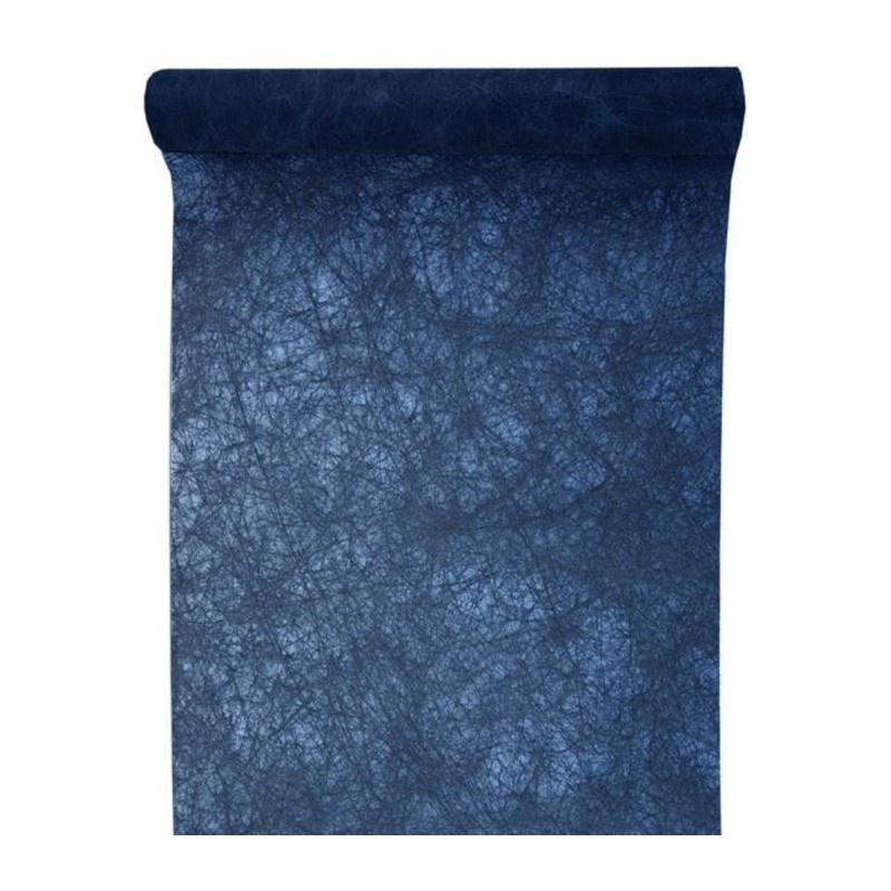 Tischläufer, Fanon,  Marineblau, 30 cm x de 5 mètres Tischläufer, Fanon,  Marineblau, 30 cm x de 5 mètres