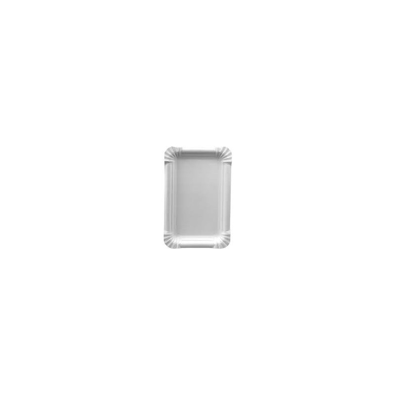 250 assiettes en carton rect. 13 x 20 cm, blanc 250 assiettes en carton rect. 13 x 20 cm, blanc