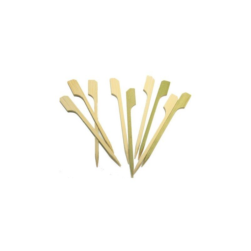 250 spatules japonaise en bambou 9cm