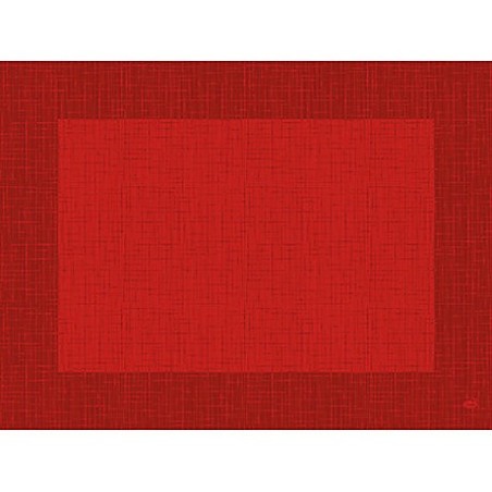 100 sets Linnea bio Dunicel 30x40cm rouge