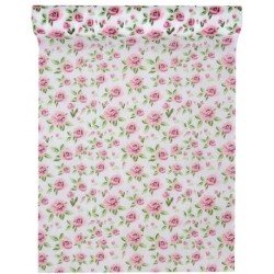 runner da tavolo rosa liberty, 30cmx5m