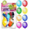 Sachet de 8 ballons vive la retraite