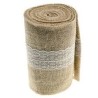 Chemin de table en toile de jute avec dentelle 14.5cmx5m Chemin de table en toile de jute avec dentelle 14.5cmx5m