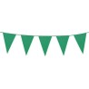 Guirlande triangle plastique, vert, 46cm x 30 cm x 10m Guirlande triangle plastique, vert, 46cm x 30 cm x 10m