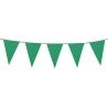 Guirlande triangle plastique, vert, 46cm x 30 cm x 10m