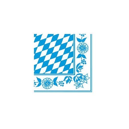 50 Serviettes 33x33 3 couches Oktobertfest