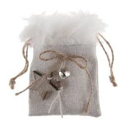 2 sachets fourrure, 11cm x 8cm
