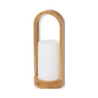 Led Leuchter aus Bambus, 240x100mm