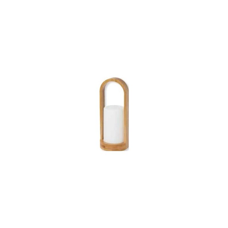 Led Leuchter aus Bambus, 240x100mm