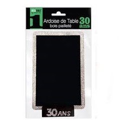 Ardesia, paillettes, 30 ans, 18 x 12 x 3 cm