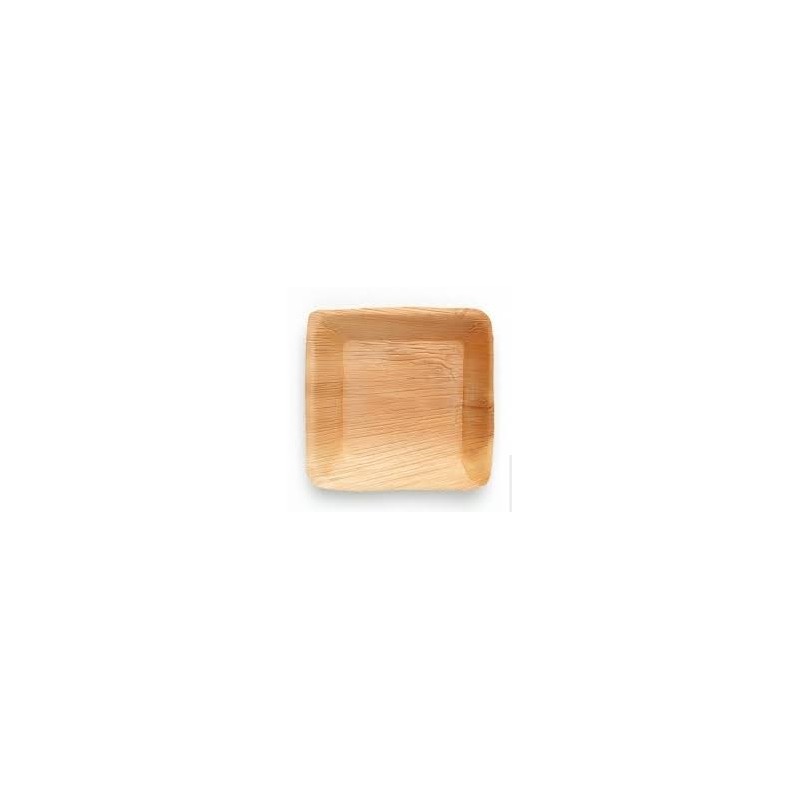 25 piatti quadrati 16x16x1,5 cm. In foglia di palma, biodegradabile. 25 piatti quadrati 16x16x1,5 cm. In foglia di palma, biodegradabile.