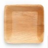 25 piatti quadrati 16x16x1,5 cm. In foglia di palma, biodegradabile. 25 piatti quadrati 16x16x1,5 cm. In foglia di palma, biodegradabile.
