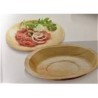 25 Assiettes rondes en feuille de palmier, D17cm P.1.5cm 25 Assiettes rondes en feuille de palmier, D17cm P.1.5cm