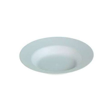 50 Assiettes creuses rondes, D23cm, Canne à sucre